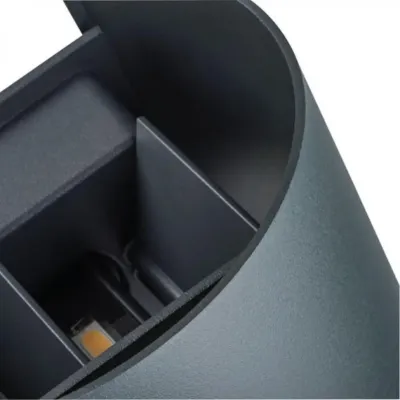 Вуличний світильник Kanlux Reka 11.5x13.5x10 см Чорний (Kan28991)