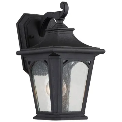 Вуличне бра Quoizel Bedford 17.8x32.2 см Чорний (QZ-BEDFORD2-S)