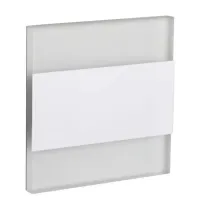 Светильник ступенчатый Kanlux Terra 7.5x7.5x0.7 см Серебристый (Kan26842)