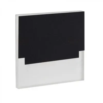 Светильник ступенчатый Kanlux Sabik 7.5x2.3x7.5 см Черный (Kan29853)