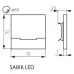 Светильник ступенчатый Kanlux Sabik 7.5x7.5x0.7 см Серебристый (Kan23802)