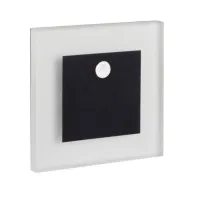 Светильник ступенчатый Kanlux Apus 7.5x7.5x2.3 см Черный (Kan29856)