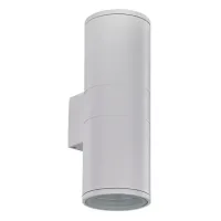 Уличный настенный светильник Ideal Lux Gun Bianco 11x31 см Белый (id092300)