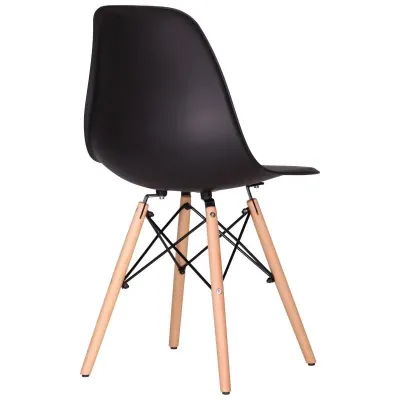 Стул AMF Aster RL Wood 83х46х52 см Черный (545915) Стул AMF Aster RL Wood 83х46х52 см Черный (545915)