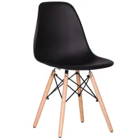Стілець AMF Aster RL Wood 83х46х52 см Чорний (545915) Стілець AMF Aster RL Wood 83х46х52 см Чорний (545915)