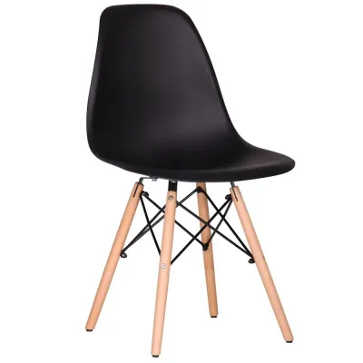 Стул AMF Aster RL Wood 83х46х52 см Черный (545915)