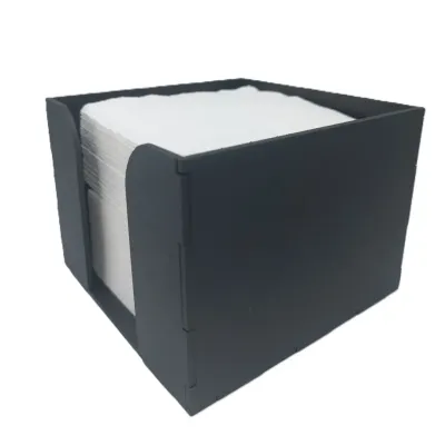 Подставка для салфеток Luxyart 1060 13,5х13,5х10 см Черный (DN-198)