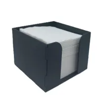 Подставка для салфеток Luxyart 1060 13,5х13,5х10 см Черный (DN-198)