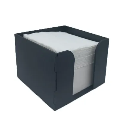 Подставка для салфеток Luxyart 1060 13,5х13,5х10 см Черный (DN-198)