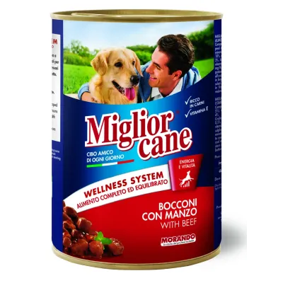 Влажный корм для взрослых собак Morando Migliorcane с говядиной 405 г (01120) Влажный корм для взрослых собак Morando Migliorcane с говядиной 405 г (01120)