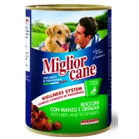 Влажный корм для взрослых собак Morando Migliorcane с говядиной и овощами 405 г (01221) Влажный корм для взрослых собак Morando Migliorcane с говядиной и овощами 405 г (01221)