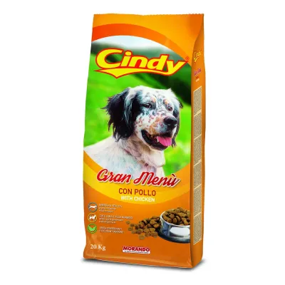 Сухой корм Morando Cindy Gran Menu для взрослых собак с курицей и злаками 20 кг Сухой корм Morando Cindy Gran Menu для взрослых собак с курицей и злаками 20 кг