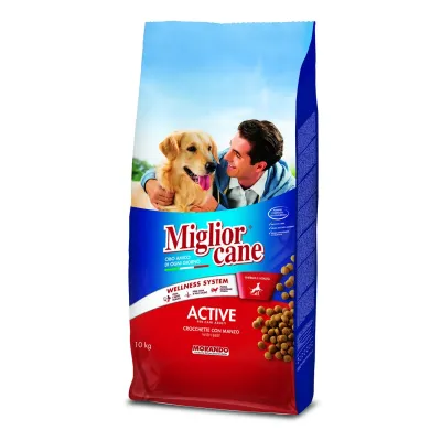 Сухий корм для дорослих собак Morando Migliorcane Active з яловичиною та злаками 10 кг (01017)