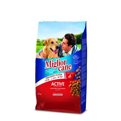 Сухой корм Morando Migliorcane Active для взрослых собак с говядиной и злаками поддержание тонуса мышц 4 кг Сухой корм Morando Migliorcane Active для взрослых собак с говядиной и злаками поддержание тонуса мышц 4 кг