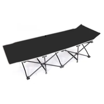 Розкладачка туристична No Brand 190x68x36 см Чорний (2104618599)