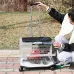Контейнер-валіза для перенесення домашніх тварин CosmoPet CP-305 з коліщатками 44х55х39 см Чорний (3_06692)