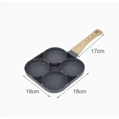 Cковорода порционная RIAS SL-16 на 4 секции 18x18 см Разноцветный Cковорода порционная RIAS SL-16 на 4 секции 18x18 см Разноцветный