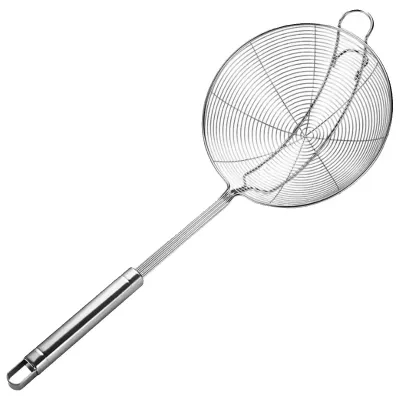 Шумовка-сито Zhongjing 20 см Серебристый (HP-19-16-20CM)