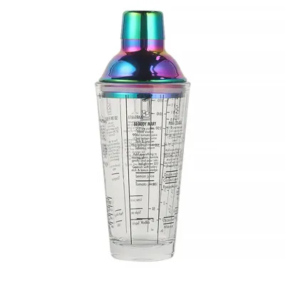 Шейкер Lesko KM-40G 400 мл Разноцветный (13480-86956) Шейкер Lesko KM-40G 400 мл Разноцветный (13480-86956)