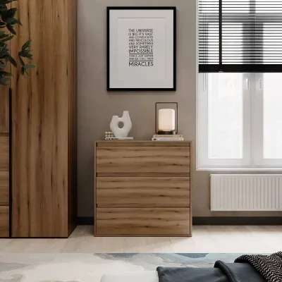Комод Art in Head 3 Light 79x80x42 см Дуб Эвок (LT01100000000)