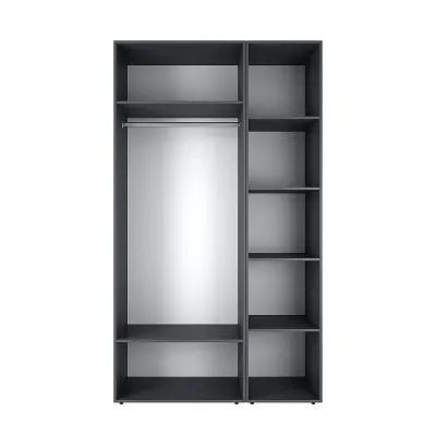 Шафа розпашна Art In Head Light №11 120x220x50 см Графіт (LTK0117000000)