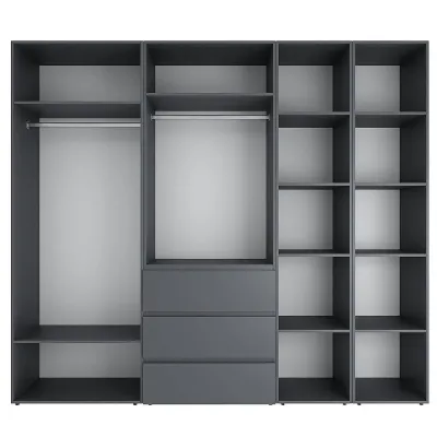 Шкаф распашной Art In Head Light №14 240x220x50 см Графит (LTK0147000000) Шкаф распашной Art In Head Light №14 240x220x50 см Графит (LTK0147000000)