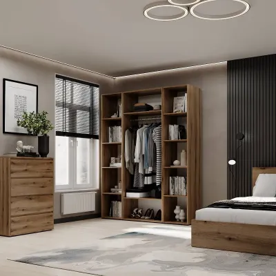 Шафа розпашна Art In Head Light №15 160x220x50 см Дуб Евок (LTK01510000000)