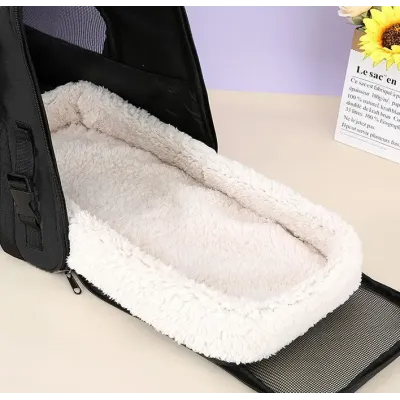 Сумка-переноска для домашних животных Pet Pro 44x25x28 см Черный (IBA020B1)