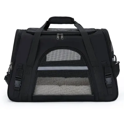 Сумка-переноска для домашних животных Pet Pro 44x25x28 см Черный (IBA020B1)