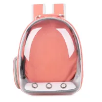 Рюкзак для перенесення вихованців RIAS Pet Cat 42x32x28 см Peach Персиковий (3_06893)