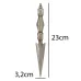 Пхурба с подставкой Kailash 23x3.2 см Хром (27665) Пхурба с подставкой Kailash 23x3.2 см Хром (27665)