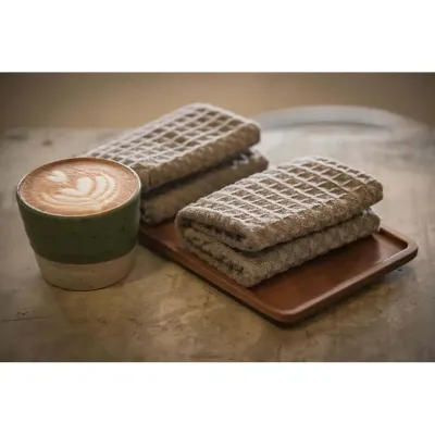 Набор полотенец Wacaco Barista Towels 28x28 см Коричневый 2 шт (2701609657) Набор полотенец Wacaco Barista Towels 28x28 см Коричневый 2 шт (2701609657)
