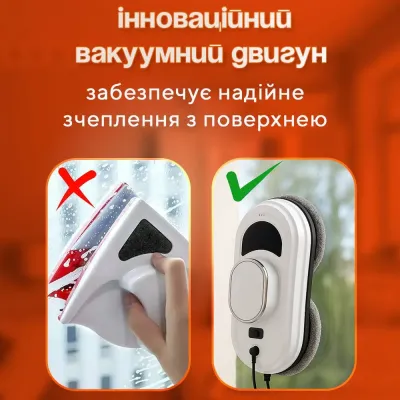 Робот для мойки стекла No Brand 600 Вт Белый (WW-523)