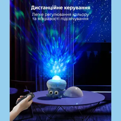 Лазерный проектор ночник Inspire Осьминог Blue (LWS-R-1) Лазерный проектор ночник Inspire Осьминог Blue (LWS-R-1)