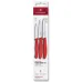 Кухонний набір Victorinox Swiss Classic Paring Set Червоний 3 шт (6.7111.34C1)