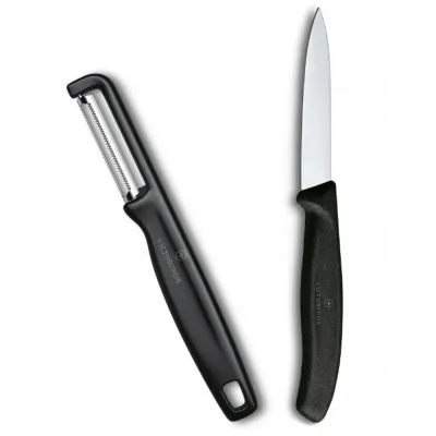 Кухонний набір Victorinox Swiss Classic Paring Set Чорний 2 шт (6.7113.21)