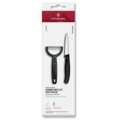 Кухонный набор Victorinox Swiss Classic Paring Set Черный 2 шт (6.7113.22)