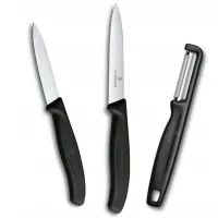 Кухонний набір Victorinox Swiss Classic Paring Set Чорний 3 шт (6.7113.33)