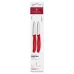 Кухонний набір Victorinox Swiss Classic Paring Set 8 см Червоний 2 шт (6.7601.2C1)