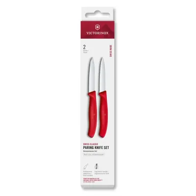 Кухонный набор Victorinox Swiss Classic Paring Set 8 см Красный 2 шт (6.7691.2C1)