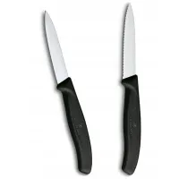 Кухонный набор Victorinox Swiss Classic Paring Set 8 см Черный 2 шт (6.7693.2) Кухонный набор Victorinox Swiss Classic Paring Set 8 см Черный 2 шт (6.7693.2)