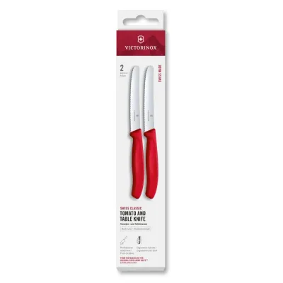 Кухонный набор Victorinox Swiss Classic Tomato&Table Set 11 см Красный 2 шт (6.7831.2C1)