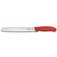 Кухонный нож для хлеба Victorinox Swiss Classic Bread 21 см Красный (6.8631.21C1B)
