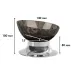 Миска для кішок Taotaopets 134425 0.77 л Сірий (13611-89198)