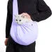 Слінг-переноска для котів та собак Lesko SY-2022-0502 M 40x11x26 см Violet (13887-89269)