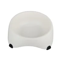 Миска для собак та котів Lesko М120 300 мл Бежевий (13608-89292)