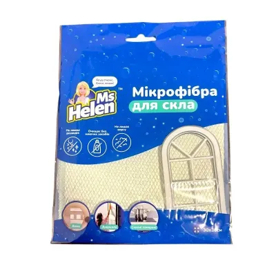 Серветка Ms Helen з мікрофібри 30х30 см 1 шт Бежевий (9137)