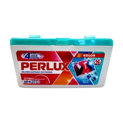 Капсулы для стирки Perlux super compact Color 26 шт (39967)