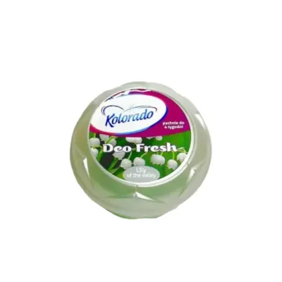 Освіжувач повітря Kolorado гелевий Deo Fresh Конвалія 150 г (38224) Освіжувач повітря Kolorado гелевий Deo Fresh Конвалія 150 г (38224)