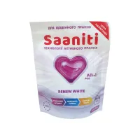 Капсулы для стирки Saaniti Renew white 10 шт (26274)